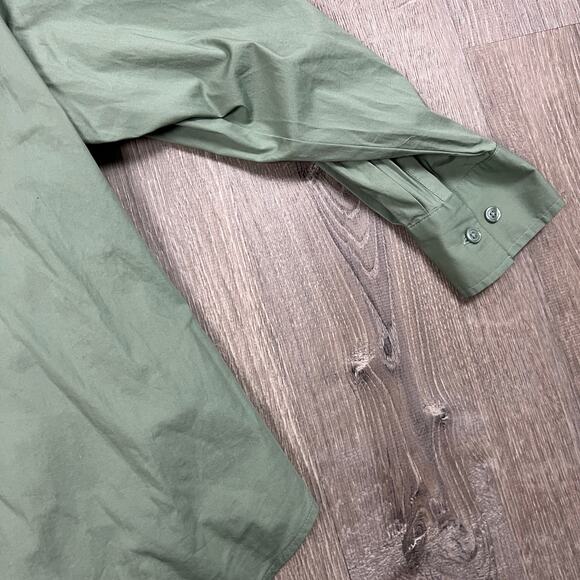 Ava & Viv Women's Plus Size Green Button-Down Oversized Tunic - Size X - NWT - Picture 5 of 7